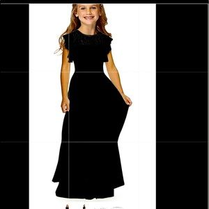 BLACK FORMAL/CASUAL DRESS